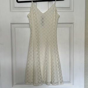 Off white. Spaghetti straps.